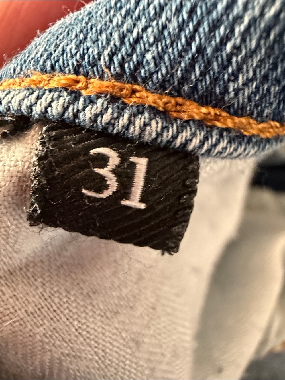 7 For All Mankind Gwenevere Ankle Skinny Jeans Distressed Stretch Denim Size 31 - Picture 8 of 8
